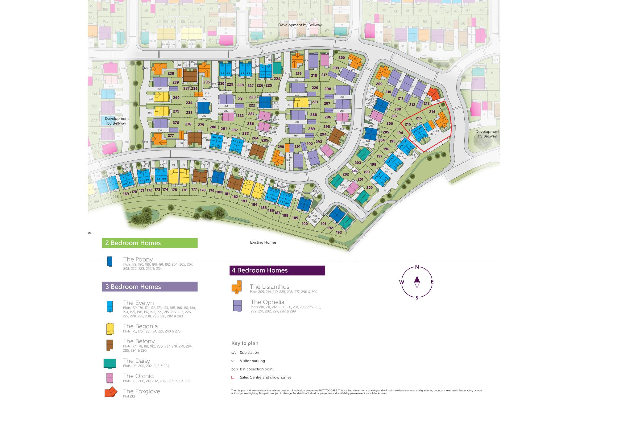 Brierley View site plan