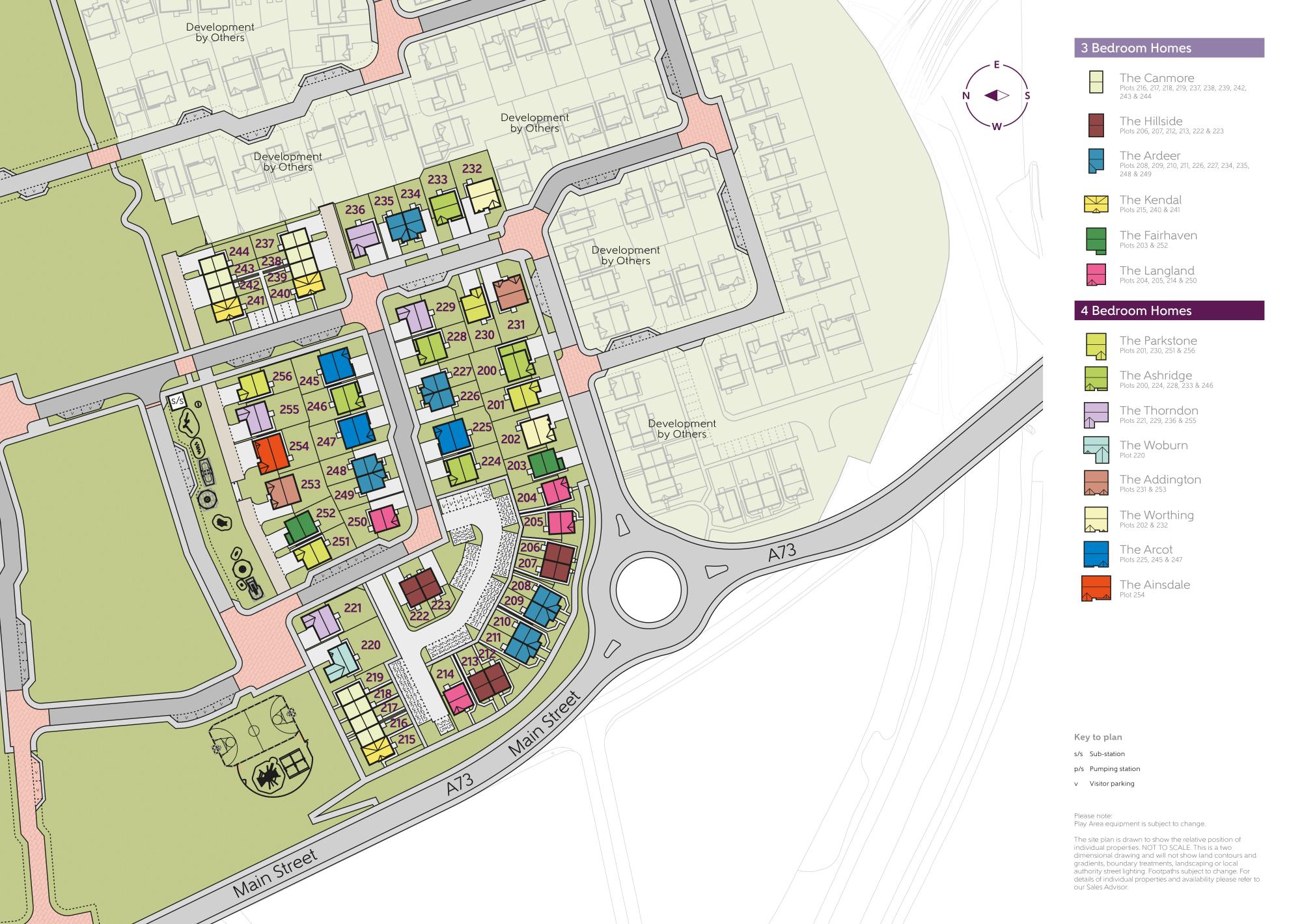 Eastview Manor site plan