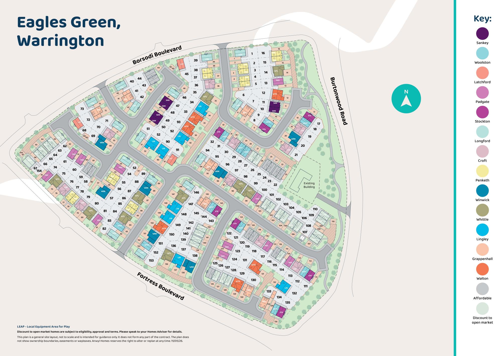 Eagles Green site plan