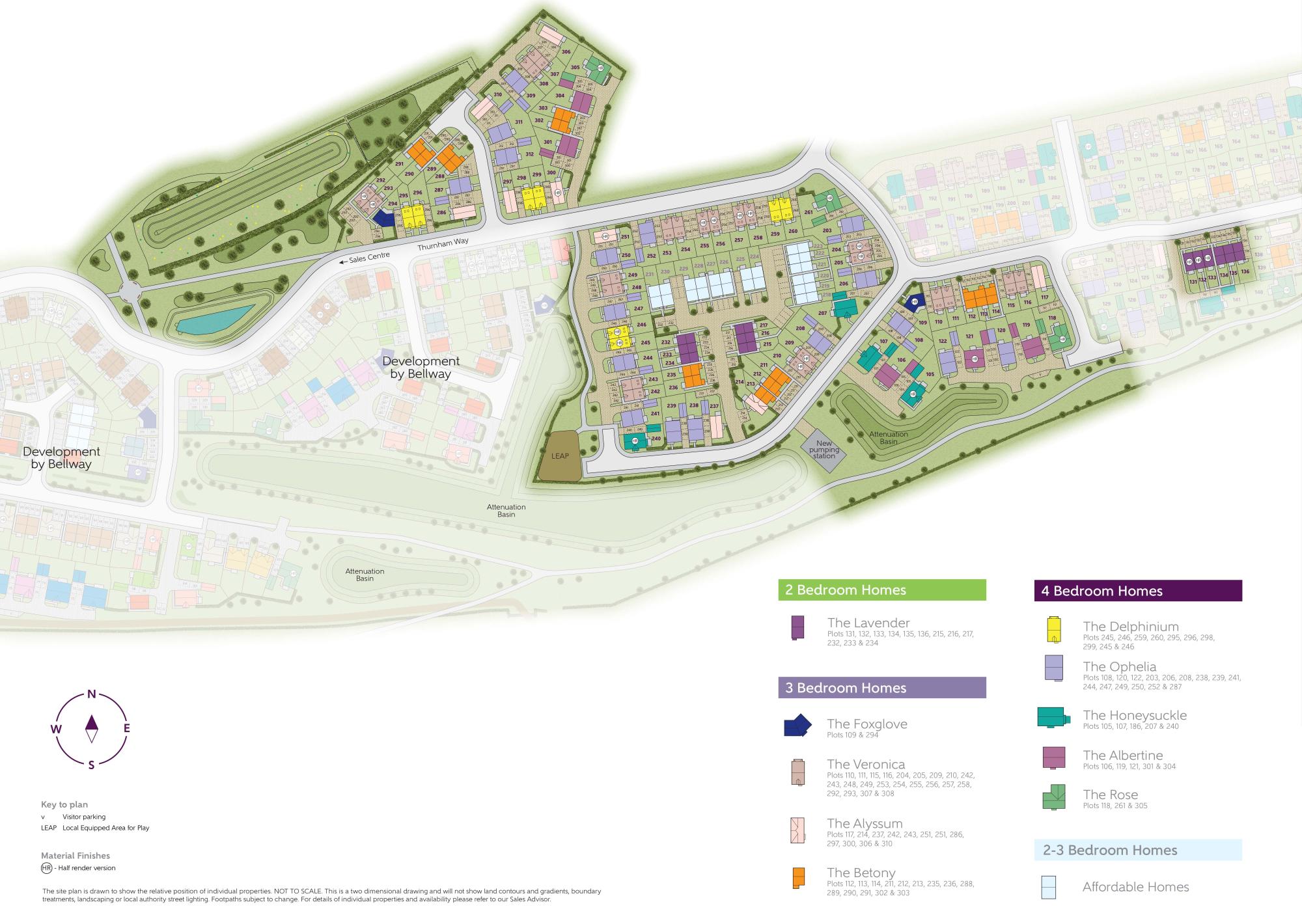 Brierley View site plan