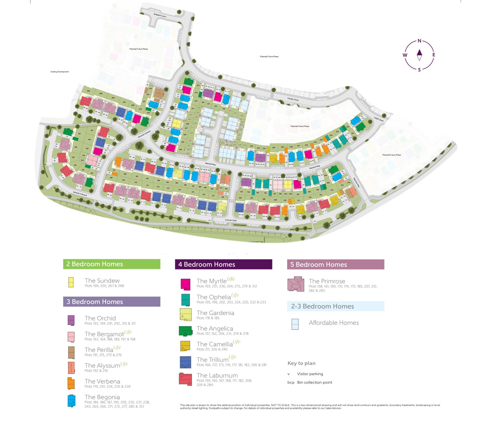 Woodland Edge site plan
