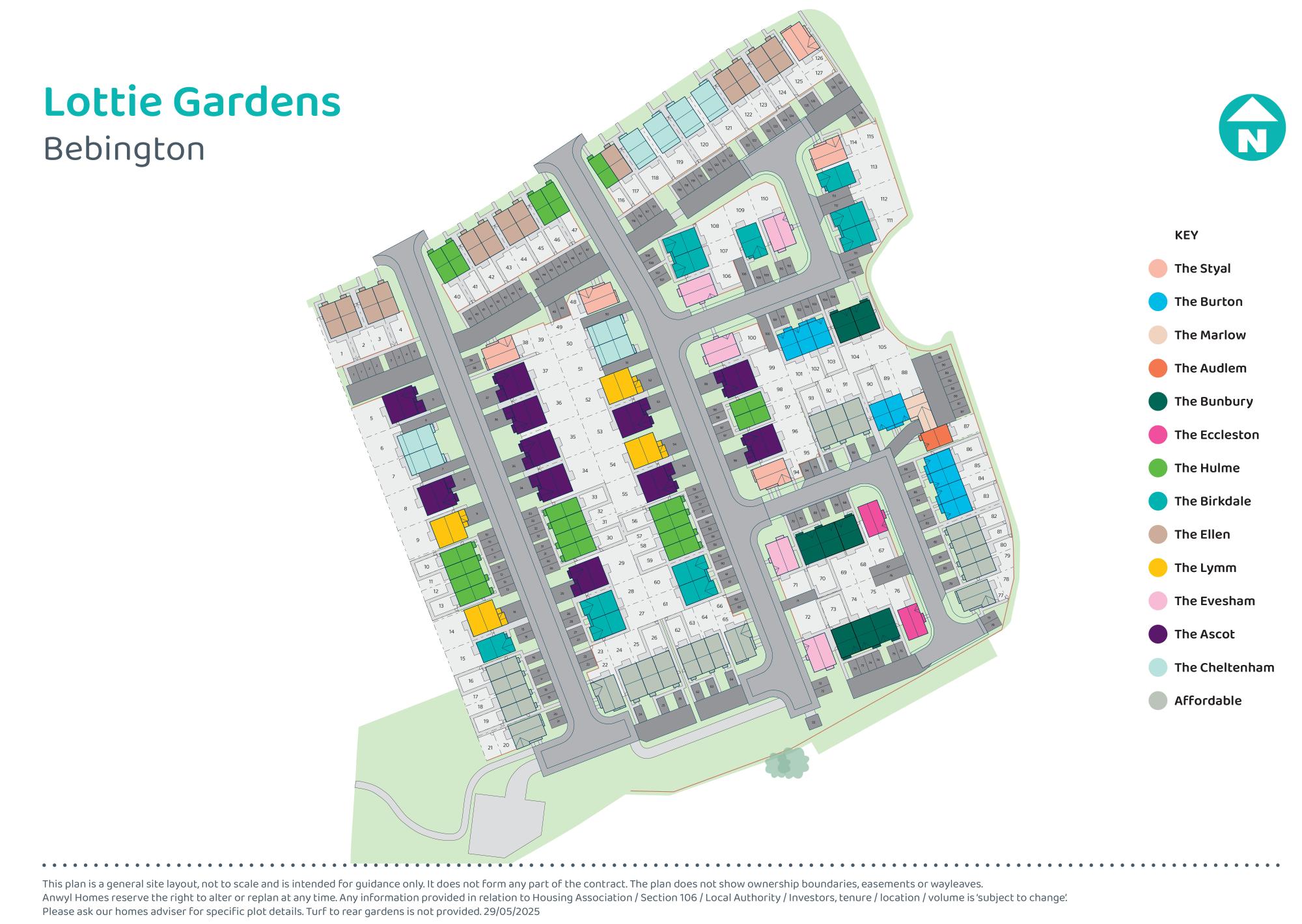 Lottie Gardens site plan