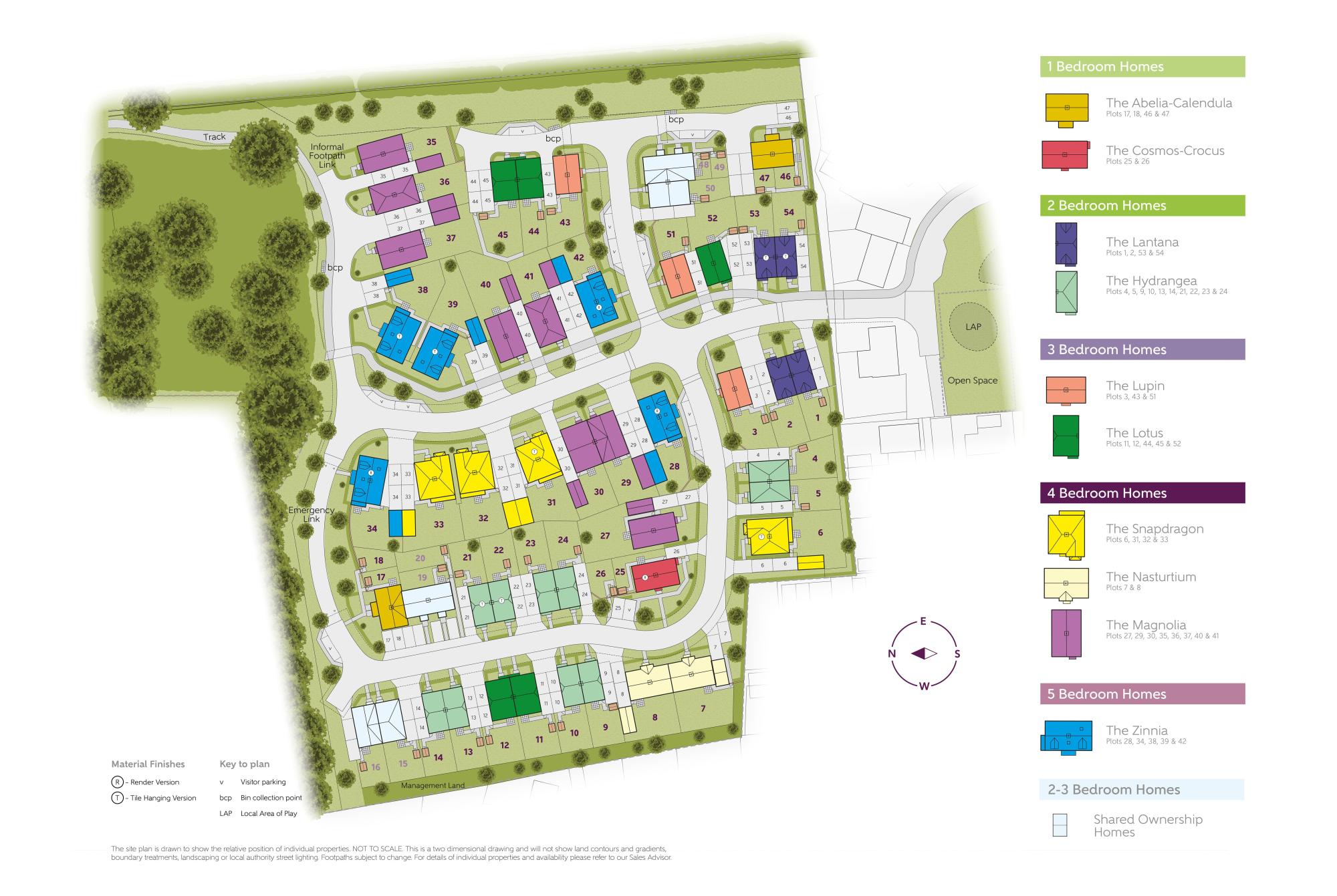 Woodview Chase site plan
