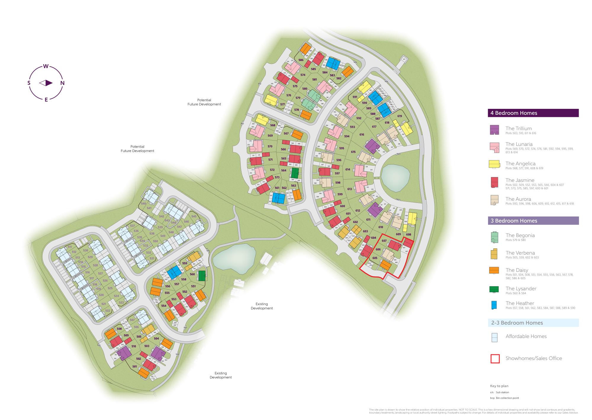 Lilibet Gardens site plan