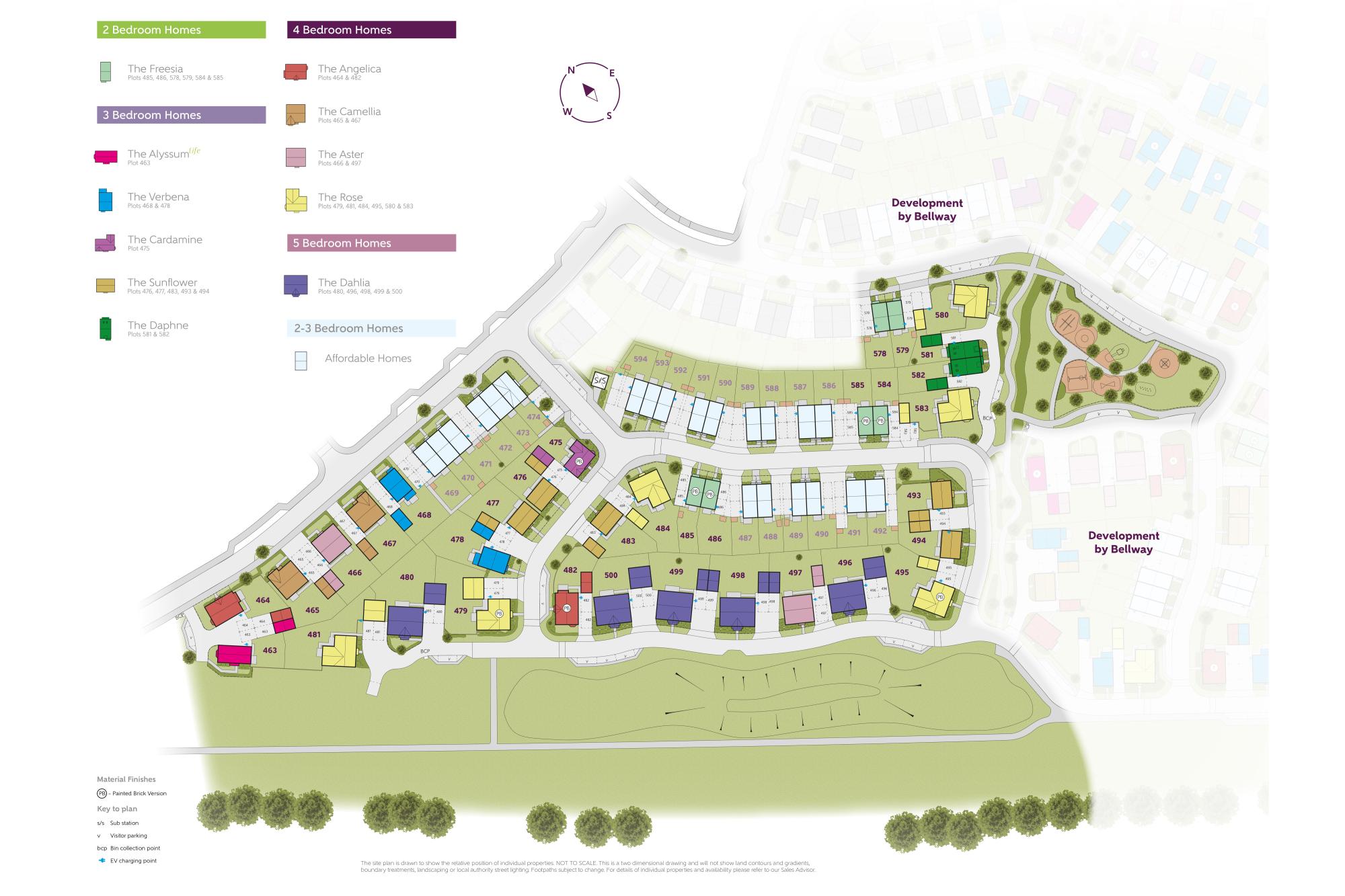 Ashberry at Boorley Gardens site plan
