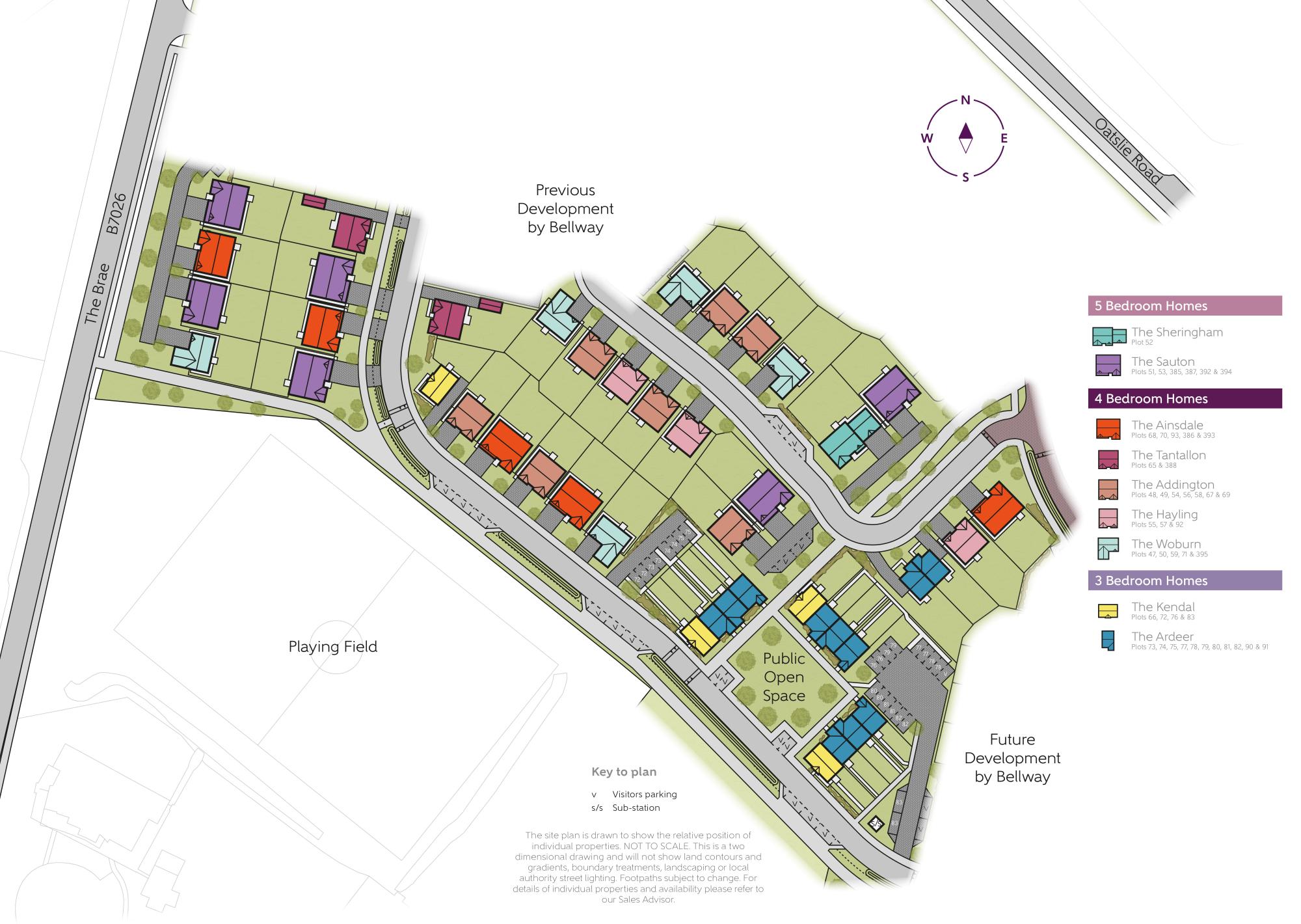 Five Mills site plan