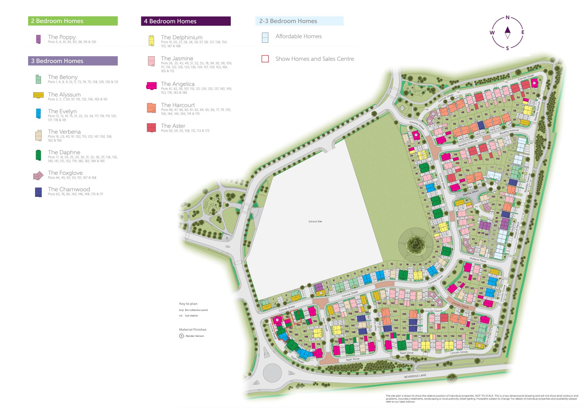 Swinfen Vale site plan